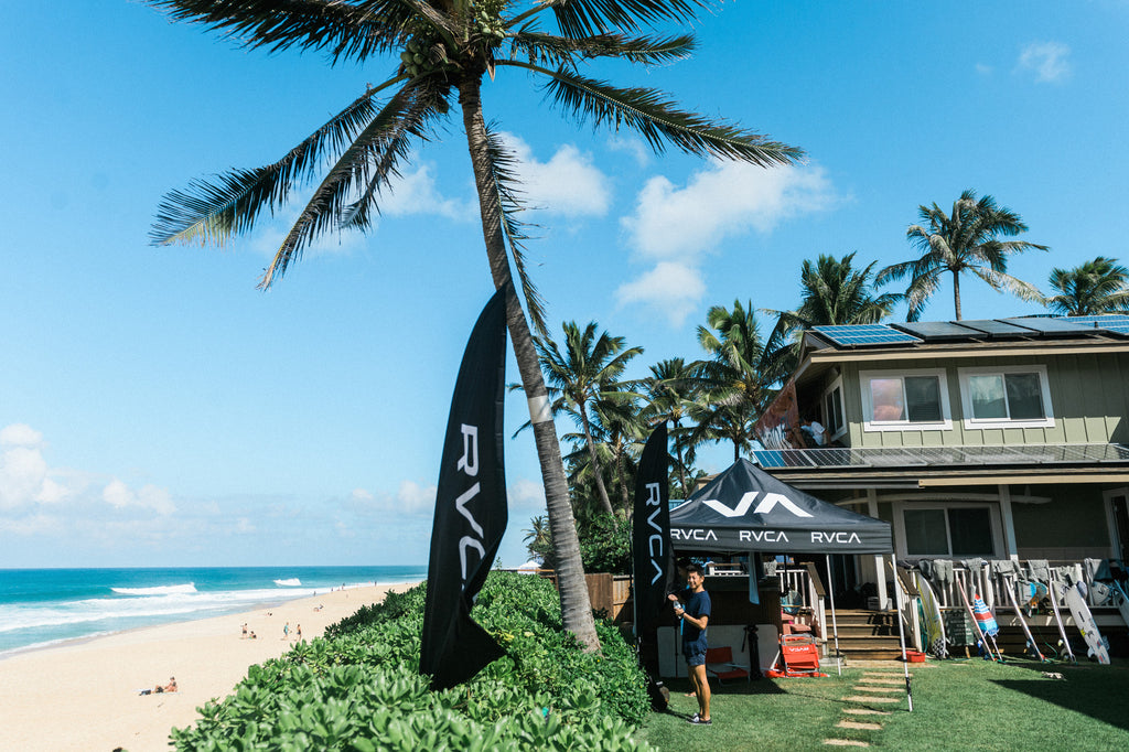 BYRD NORTH SHORE BEACH "CLEAN UPS" AT PIPELINE
