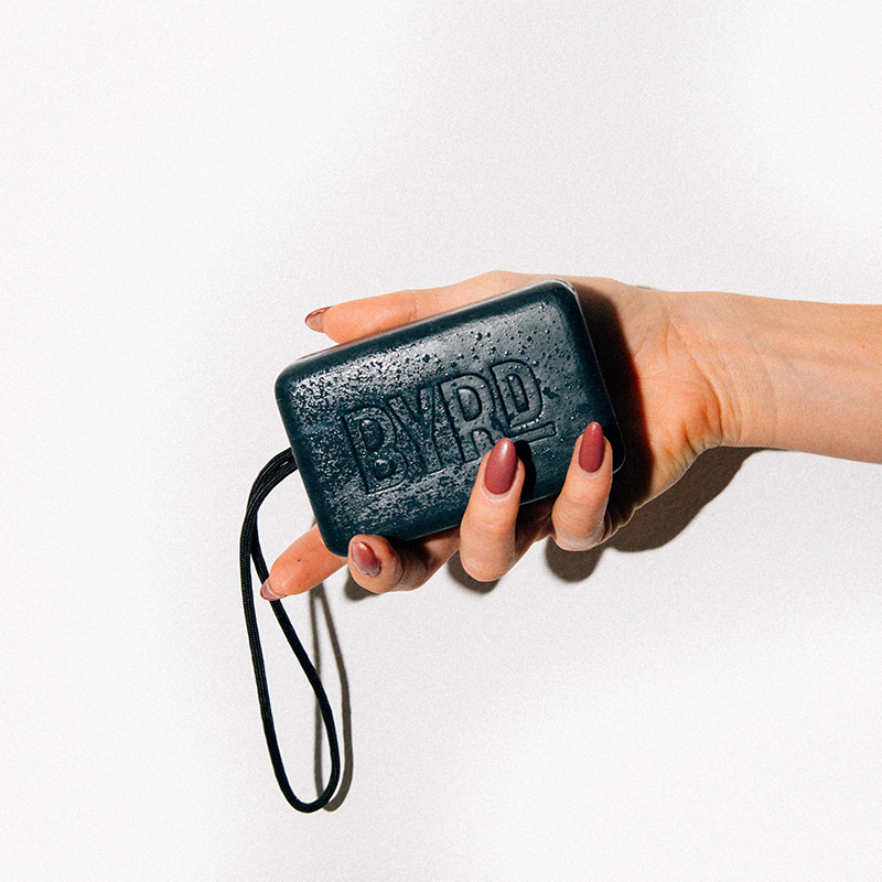 Activated Charcoal Soap on a Rope