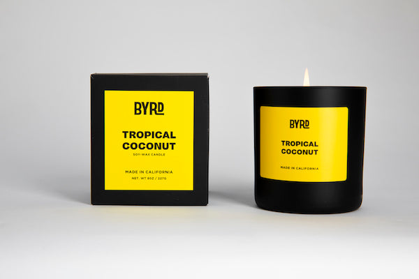BYRD Tropical Coconut Candle