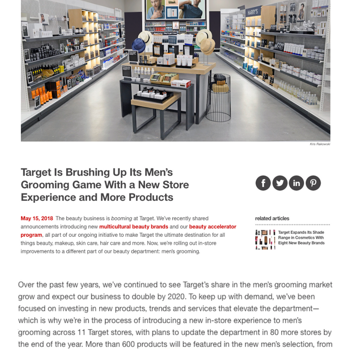 Target Men's Grooming